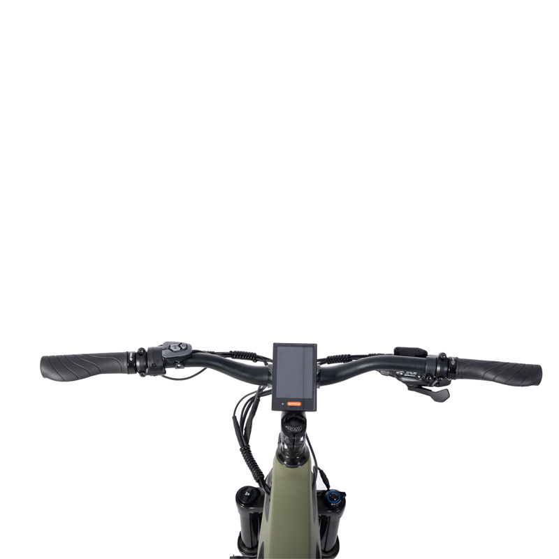 Electric mountain bike long-distance bafang central motor electric bicycle carbon fiber lithium battery full suspension e-bike