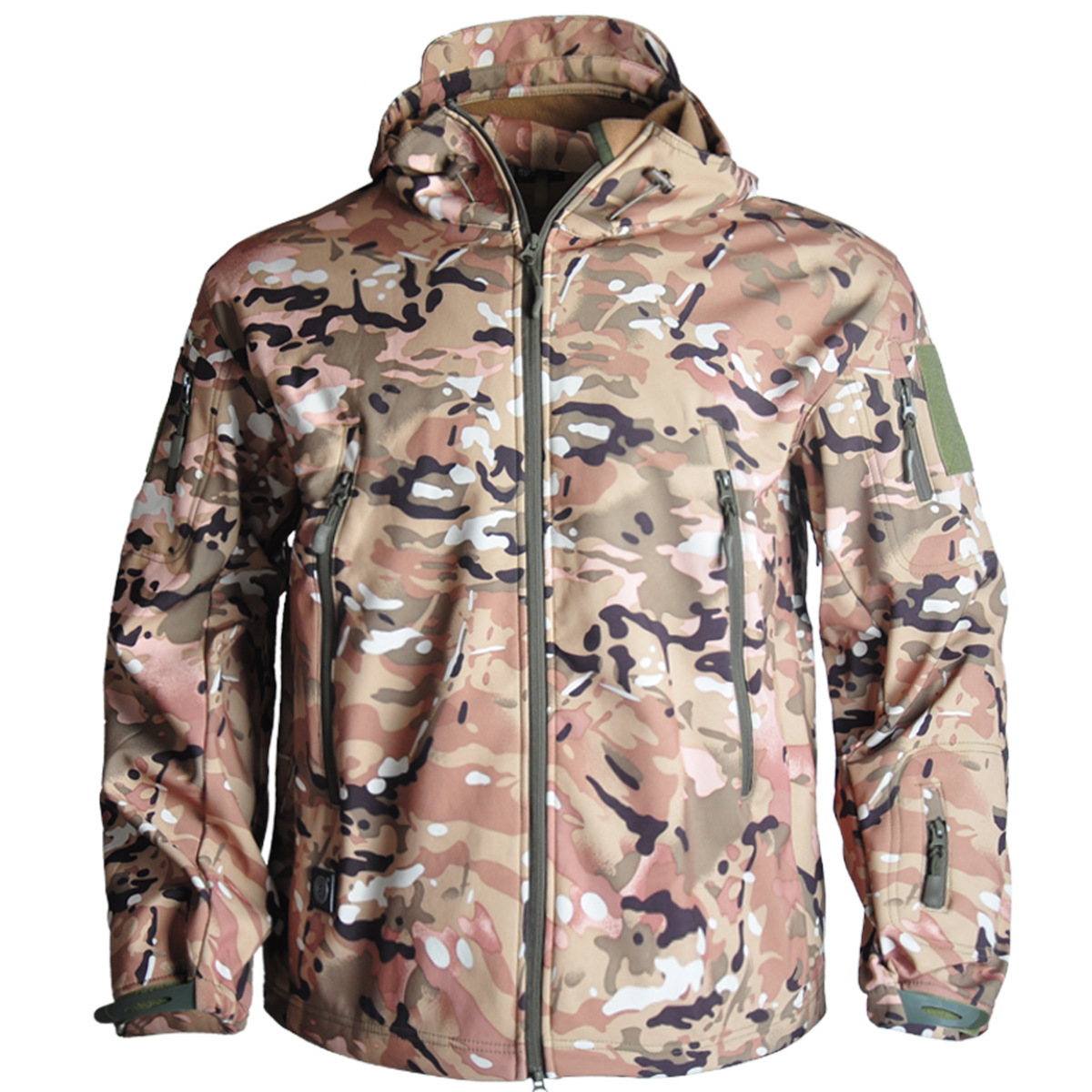 Multicolor Outdoor Hoodie Uniform Waterproof Softshell safety Tactical Jacket British Hunting Jacket on sale