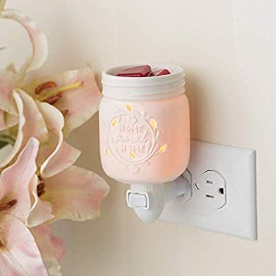 Ceramic Fragrance Oil Burner mason jar illumination fragrance warmer