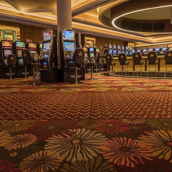 Banquet Hall Flooring Luxurious Casino Lobby Carpet Entertainment Carpet