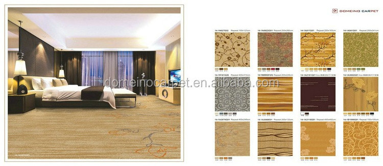 Modern Design Carpet Axminster Carpet for Hotel with customized design