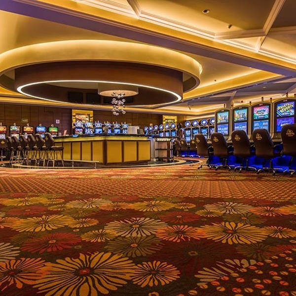 Banquet Hall Flooring Luxurious Casino Lobby Carpet Entertainment Carpet