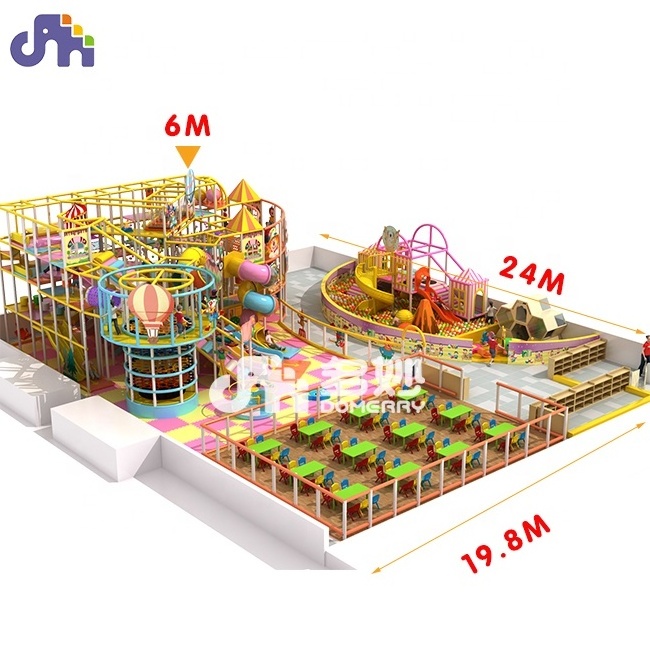 circus theme kids indoor fiberglass playground equipment playground amusement park equipment indoor