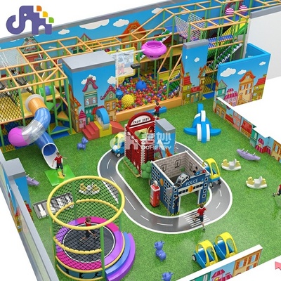 Domerry amusement custom design commercial indoor playground soft play merry go round playhouse for kids other playgrounds