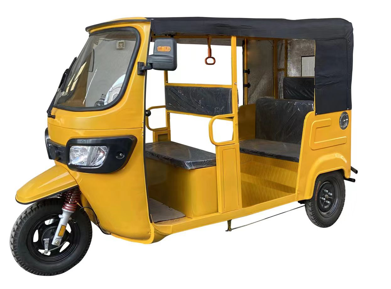 Hot selling China Tuk Tuk Moto taxi 800w 1000w 1200w eletricycle Passenger tricycle auto rickshaw  Motorized rickshaw