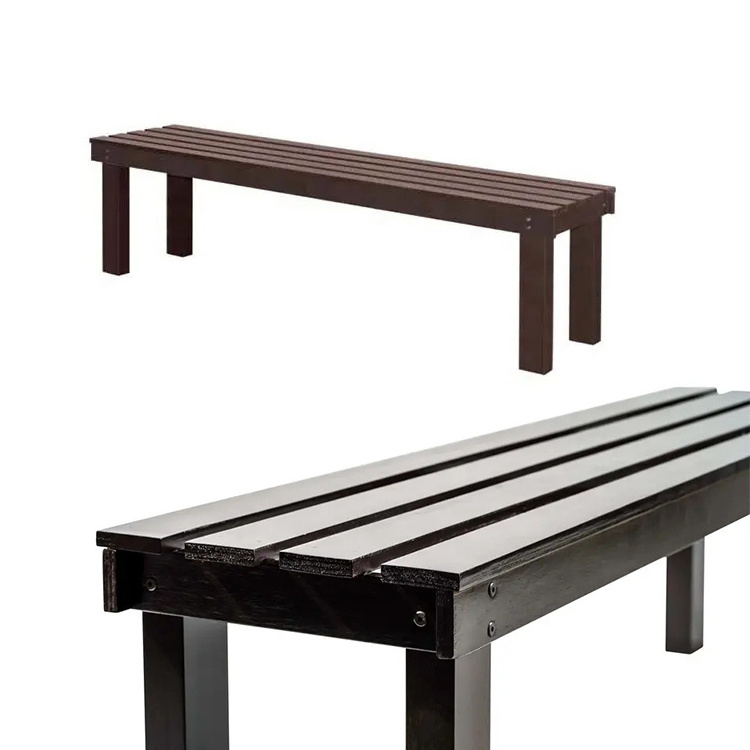 Heavy Duty Classic Outdoor Benches OEM Low Price Wood Garden Bench Public Park Patio Bench Chair