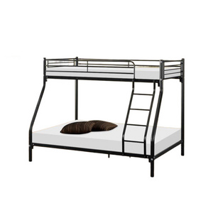 Wholesale Metal Frame KD-3105 Double Decker Bunk Bed Suitable for Teenagers Hostel Dormitory Bulk Buy from Malaysia