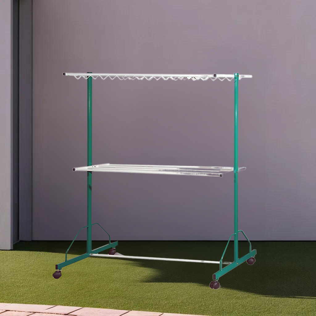 Malaysia Made Free Standing Metal Tower Hanger Rack KD-7101 Clothes Drying Hanger Racks Sturdy and Durable