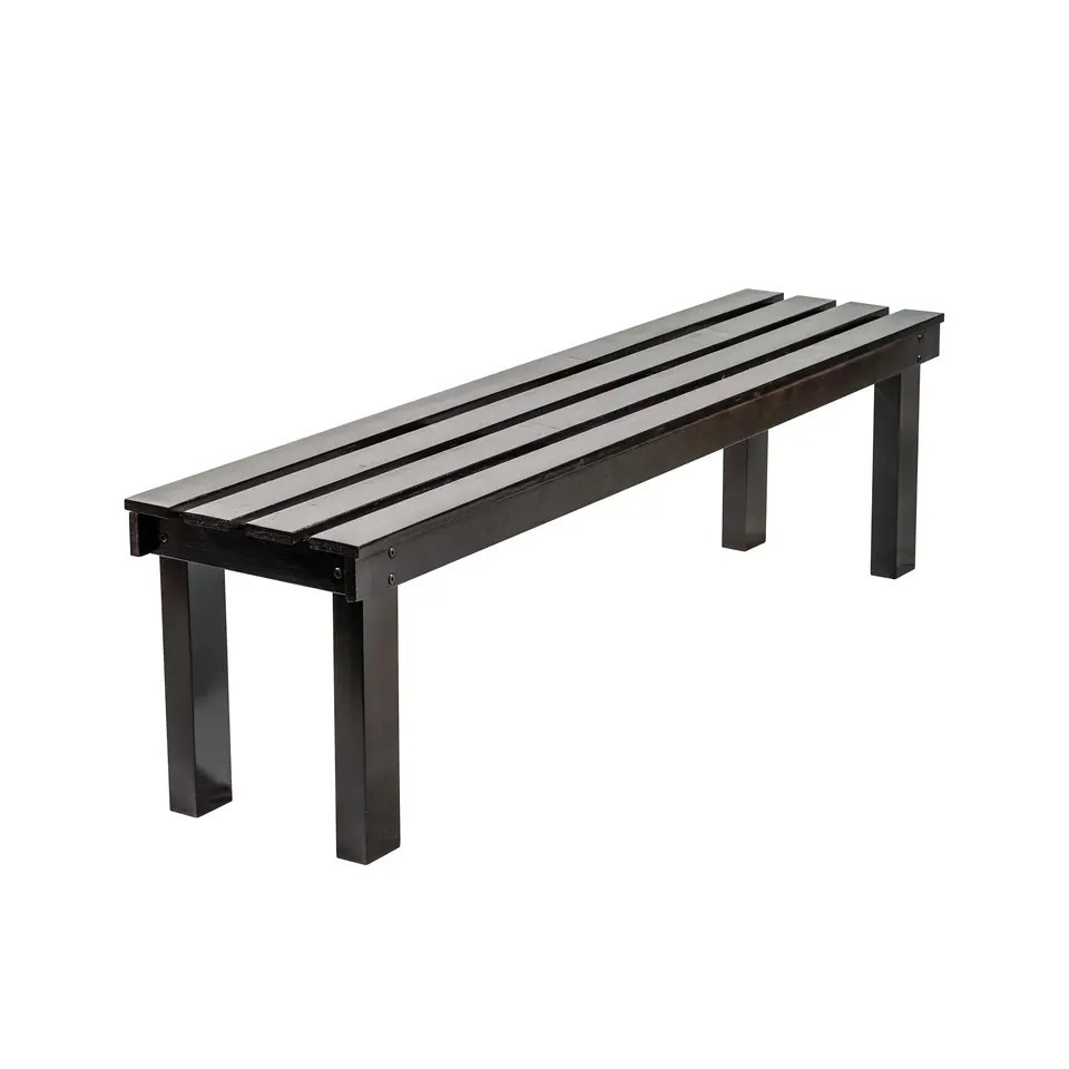 Heavy Duty Classic Outdoor Benches OEM Low Price Wood Garden Bench Public Park Patio Bench Chair