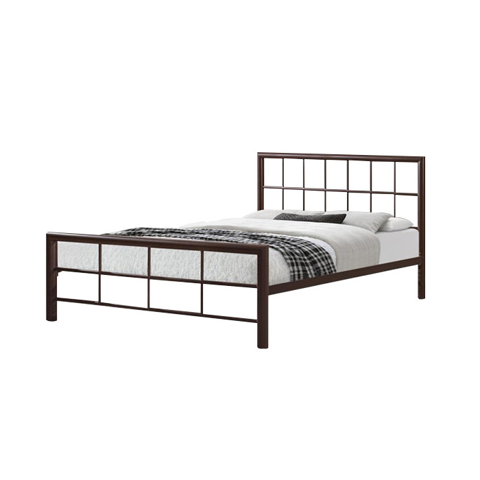 Durable Modern Metal Platform Bed Customized Home Hotel Apartment Iron Beds Double King Queen