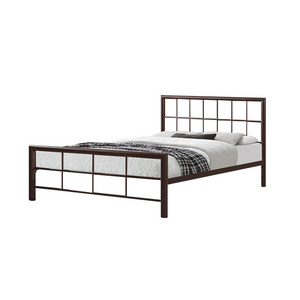 Durable Modern Metal Platform Bed Customized Home Hotel Apartment Iron Beds Double King Queen