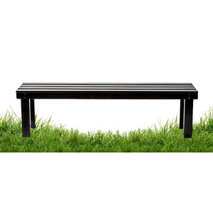 Premium Grade Outdoor Seating Furniture Backless Wooden Bench For Garden Park