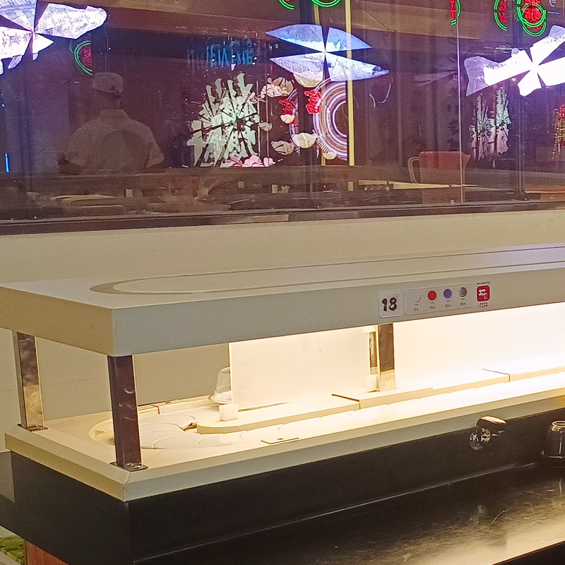 sushi conveyor table chain Sushi Conveyor Belt System/ Sushi Rotary Conveyor Belt/chain belt sushi conveyor