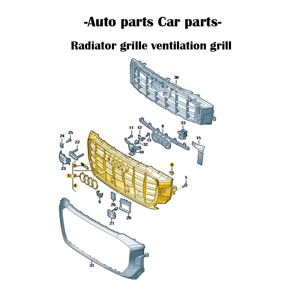 Auto Parts Car Spare Parts For Toyota Honda Nissan Mazda Hyundai Mitsubishi Kia Subaru AUDI BENZ BMW toyota VW body parts