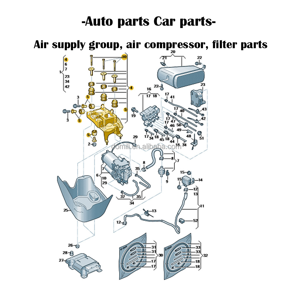 Wholesale Korea Original Quality Auto Part For rio carnival pregio soluto k2 k3 k3s k4 k5 kx cross kx3 k9 KIA Hyundai parts