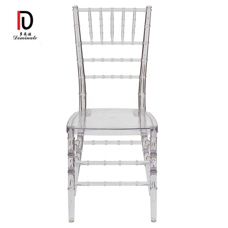 cheap stacking  commercial plastic clear pc crystal Acrylic Resin Rental Event Party wedding Bamboo  chiavari chairs