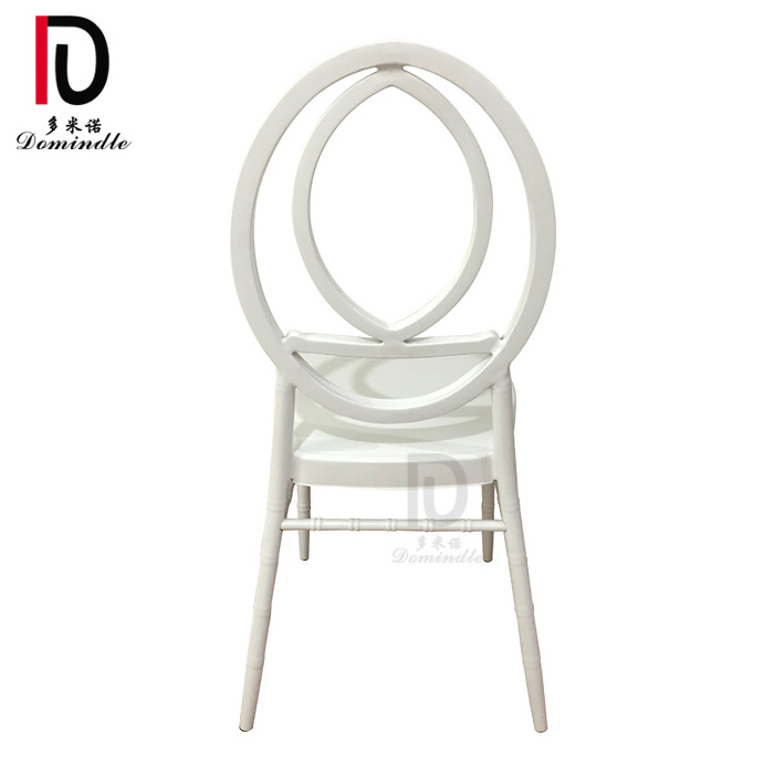 modern outdoor and indoor white chiavari stackable metal wedding banquet event chair for events