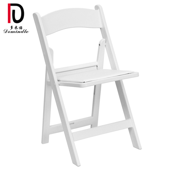 Outdoor White black Colors Wedding Banquet Event Stackable Foldable Plastic Resin Folding Chairs