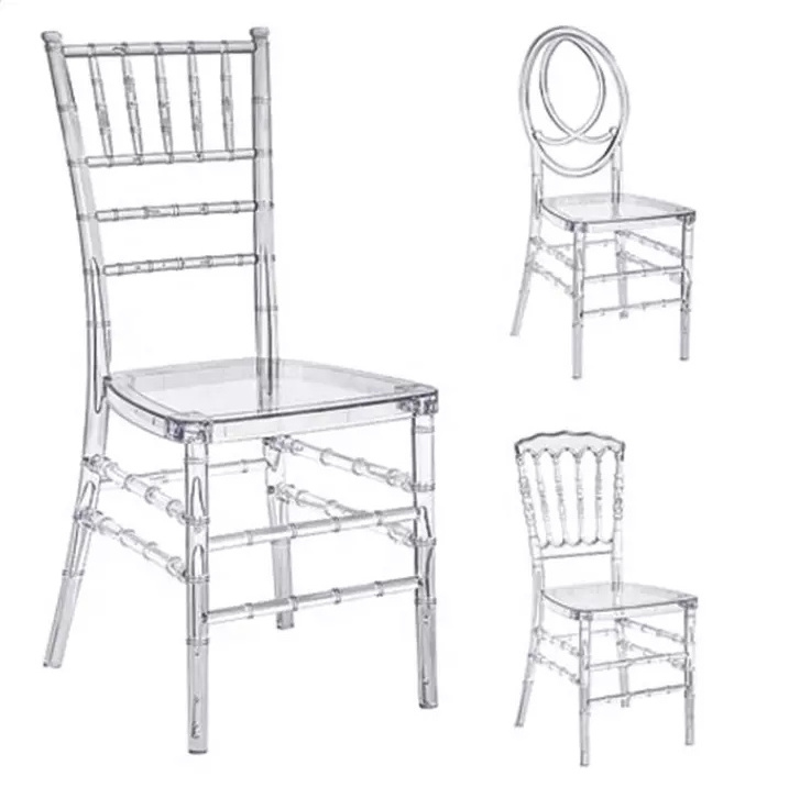 clear crystal plastic acrylic resin tiffany chiavari wedding event hotel banquet chair