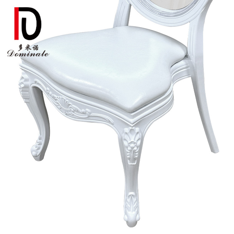 Good Quality Clear Crystal Acrylic Party Hotel Event Wedding Banquet  Dining Stackable Plastic Chair Black White Outdoor