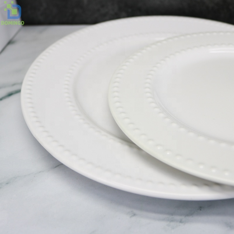 Ab Grade Plates Brist Shiny Dinnerware Porcelain Dinner Sets Under Glazed