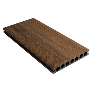 Stylish WPC Outdoor Decking Board Coextrusion Composite Invisible Gap Wrought for a Sleek Look