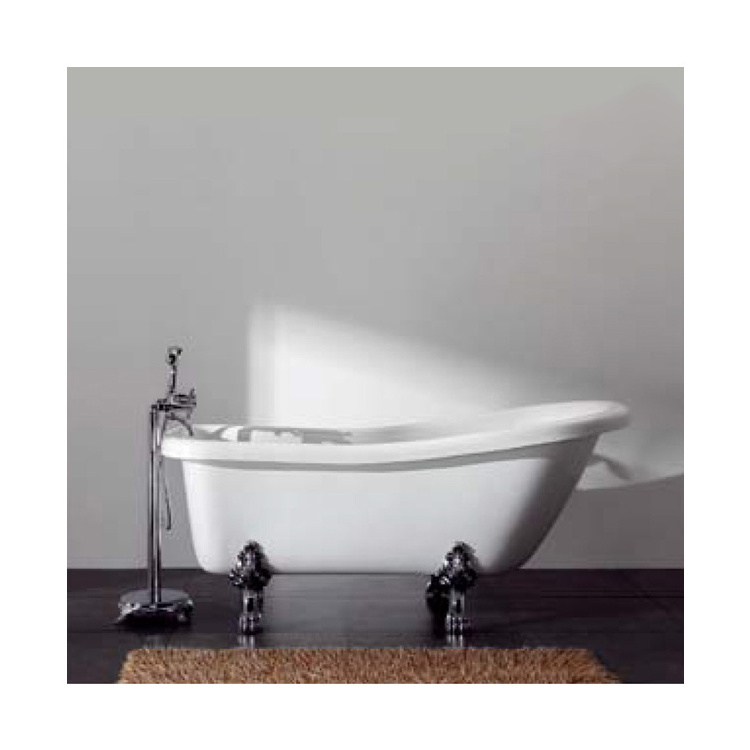 Best Selling 60 Inch Acrylic Surface White Non Slip Freestanding Bathtub DM-802