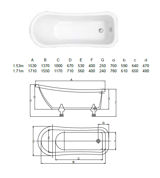 Best Selling 60 Inch Acrylic Surface White Non Slip Freestanding Bathtub DM-802