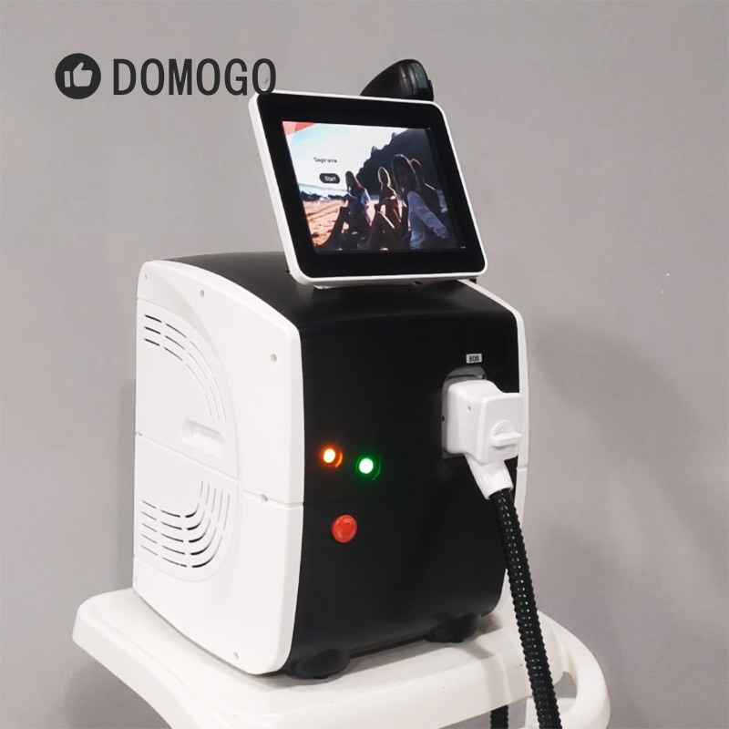 ice titanium hair laser diode electrolysis depilation laser diodo lazer removal machine 808nm 810nm for face and body