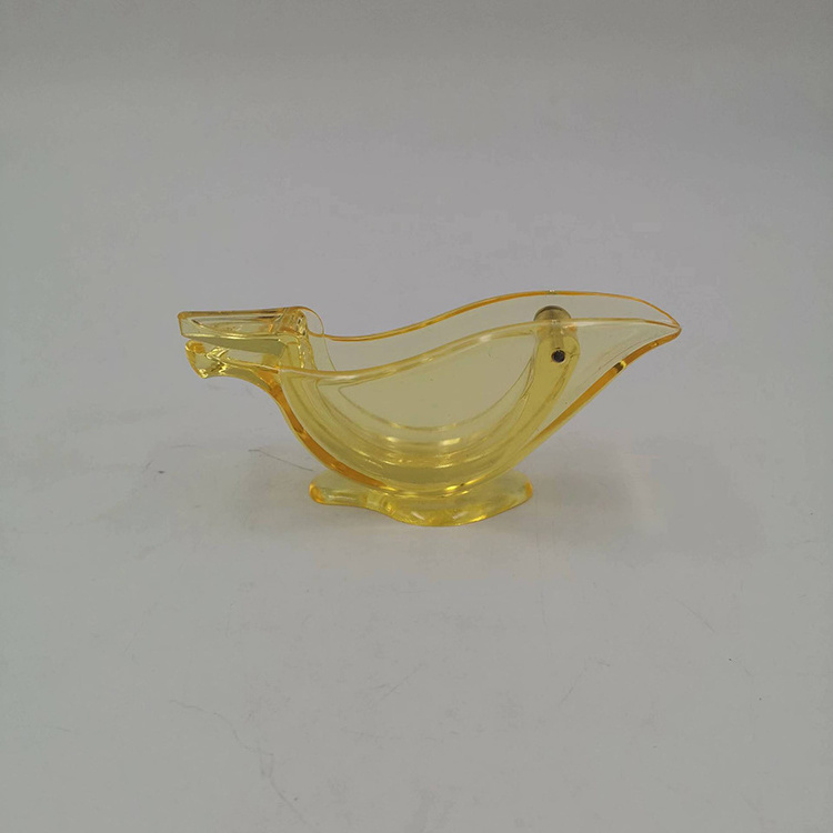 Stainless Steel - Citrus Juicer Hand Easy Squeeze Manual Bird Shaped Lemon Fruit Slice Squeezer