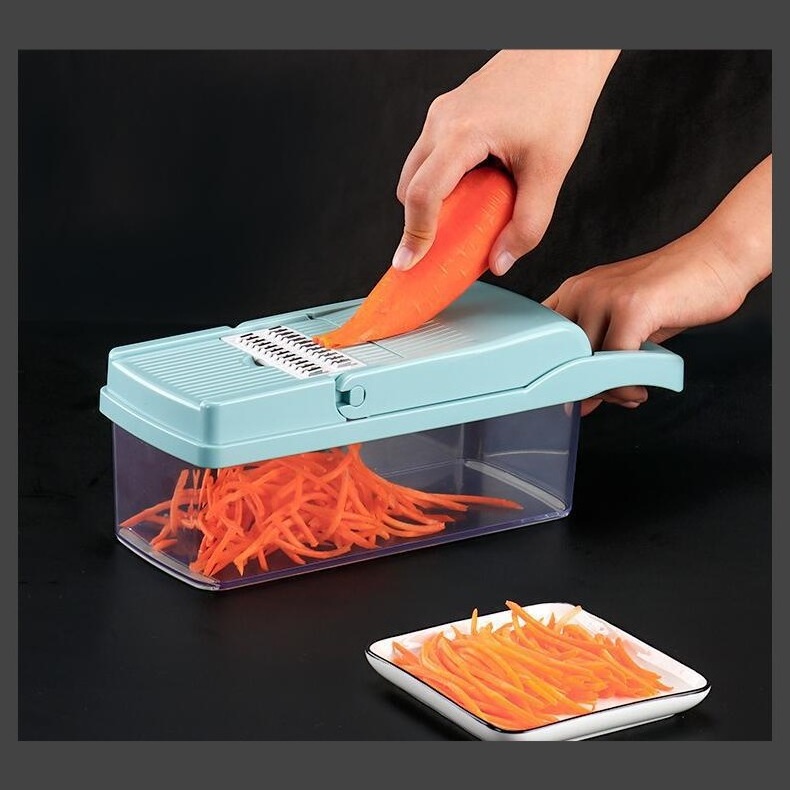 New Style Multi-functional Hand Held Manual Cutting Tool Onion Dicer Veggie Fruits And Slicer Potatoes Vegetable Chopper