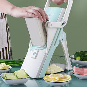 5 In 1 Kitchen Gadgets Multifunction Fruit Food Frozen Meat Onion Manual Chopper Vegetable Cutter Slicer Chopper