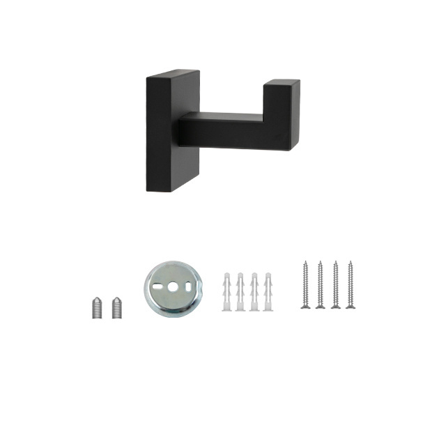 wall mounted anti-rusted robe hook bathroom accessories coat hook for Bathroom Kitchen