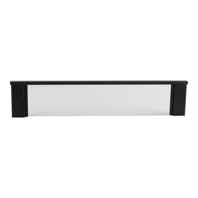 Bathroom accessories  wall mounted stainless steel  single tier glass shelf for Bathroom