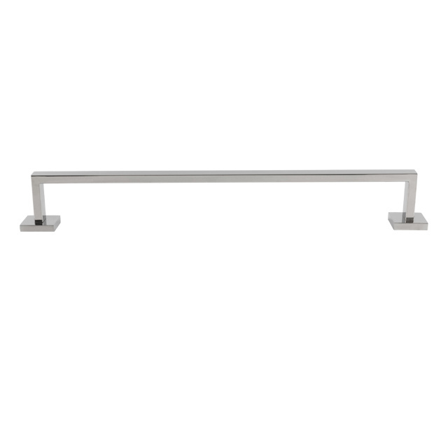 Stainless Steel 304 Brushed Polished Matte black Bathroom Accessories Towel Holder Single Towel Bar Rail Bath Single Towel Rack