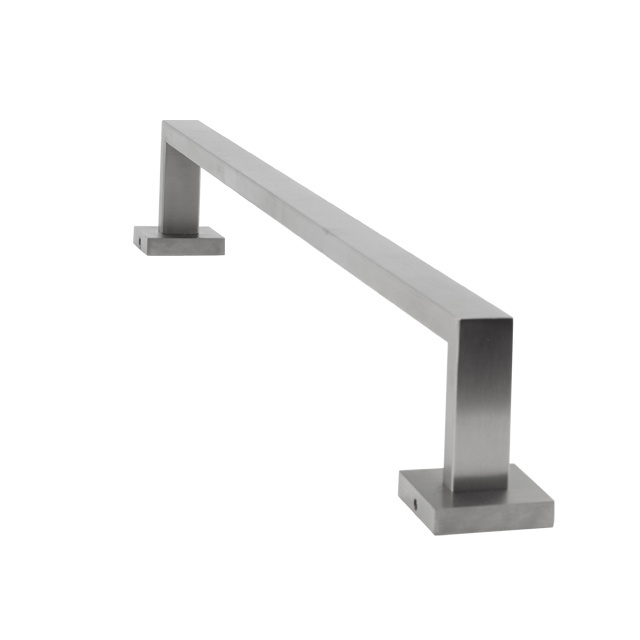 Stainless Steel 304 Brushed Polished Matte black Bathroom Accessories Towel Holder Single Towel Bar Rail Bath Single Towel Rack