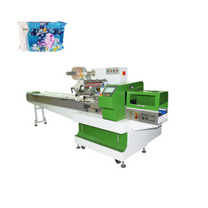 Packaging Machinery Automatic Bag Twist Tie 4 Pcs Sliced Bread Flow Packing Machine