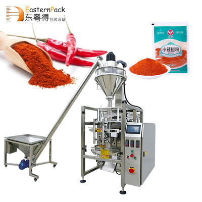 Automatic horizontal sealing filling packaging 1 kg sachet pouch mdp spices powder frozen food powder packing machine