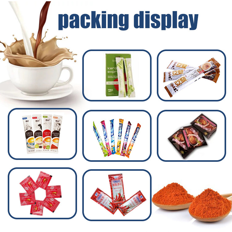 High Speed Automatic Multilane Coffee Tea Sugar Stick Packing Machine Sachet Powder Filling Machine Stick Pack Machine