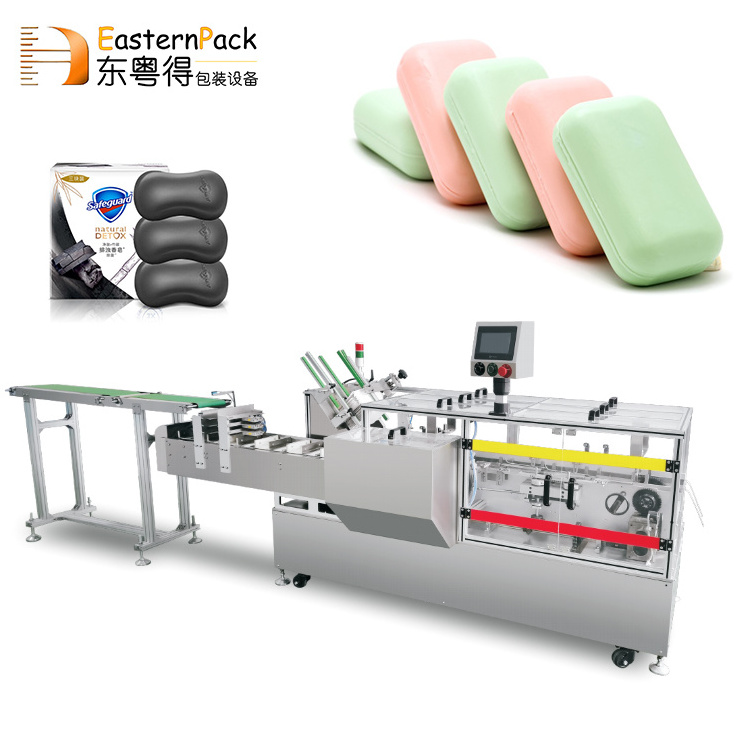 Full Automatic High Speed Vertical Carton Box Packing Food pizza Bottles Soap Gloves Blister Paper Boxed Cartoning Machine