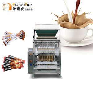 High Speed Automatic Multilane Coffee Tea Sugar Stick Packing Machine Sachet Powder Filling Machine Stick Pack Machine