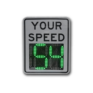 Radar Detective Traffic Speed Warning Sign Board