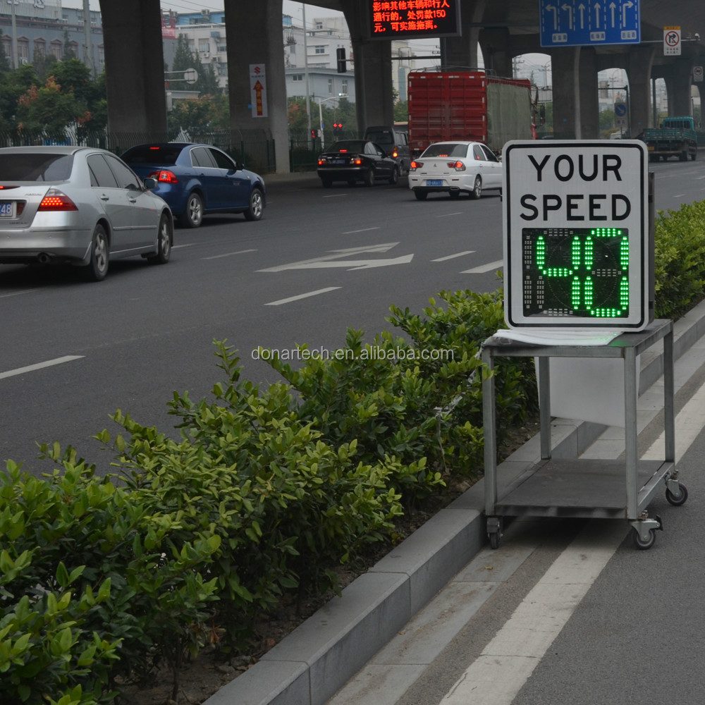 Radar Detective Traffic Speed Warning Sign Board