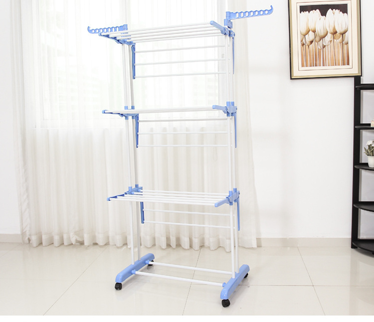 Clothing Rack Boutique Clothes Garment Retail Store Metal Garment Clothes Rack With Shelves