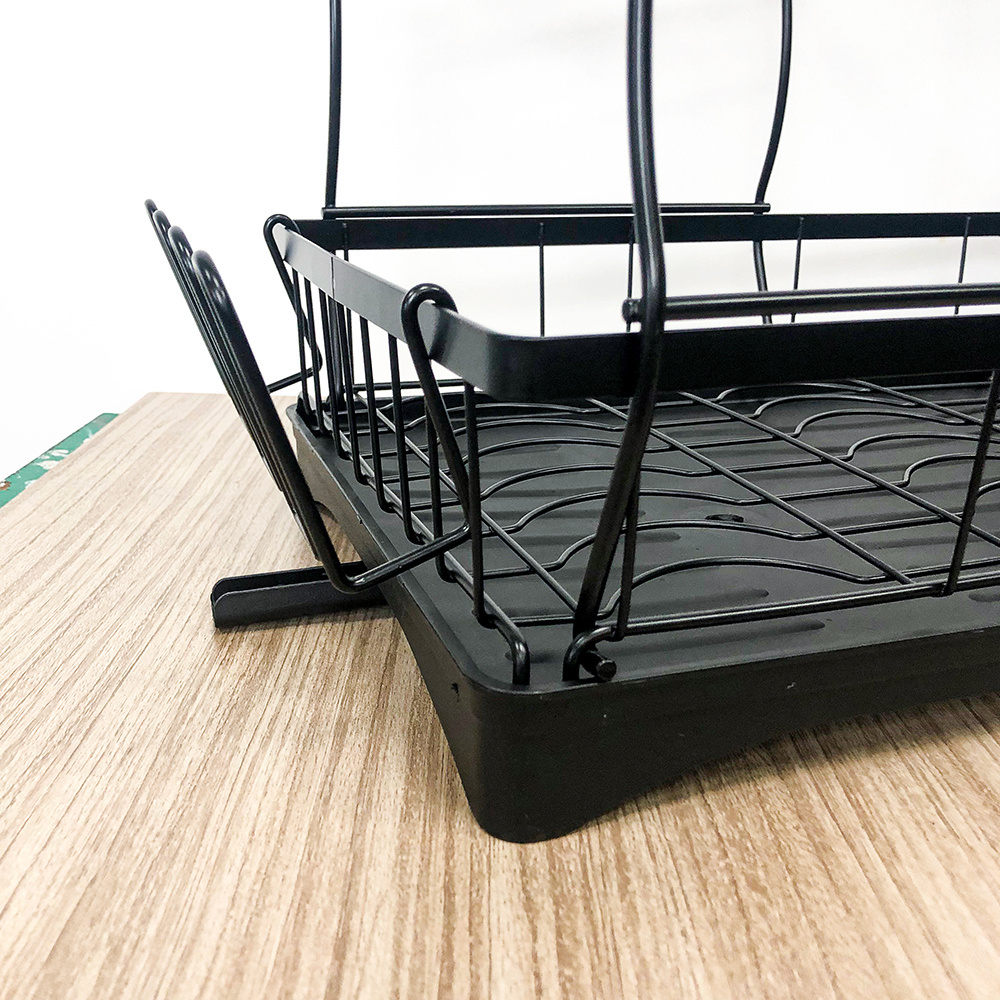 With Draw-Out Water Traytableware  Storage Holders  Can Store Tableware Drying Dish Drainer Rack