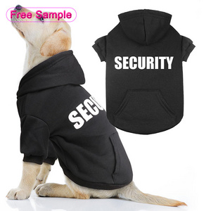 Sweatshirt Jacket Sweater Custom Cotton Coat Pet Clothing Clothes Blank Dog Hoodies for Dogs