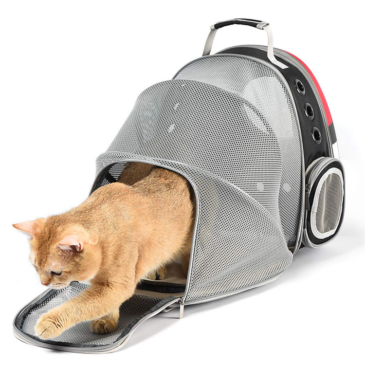 High Quality Transparent Space Capsule Cat Outdoor Shoulder Large Space Pet Carrier Bag Backpack