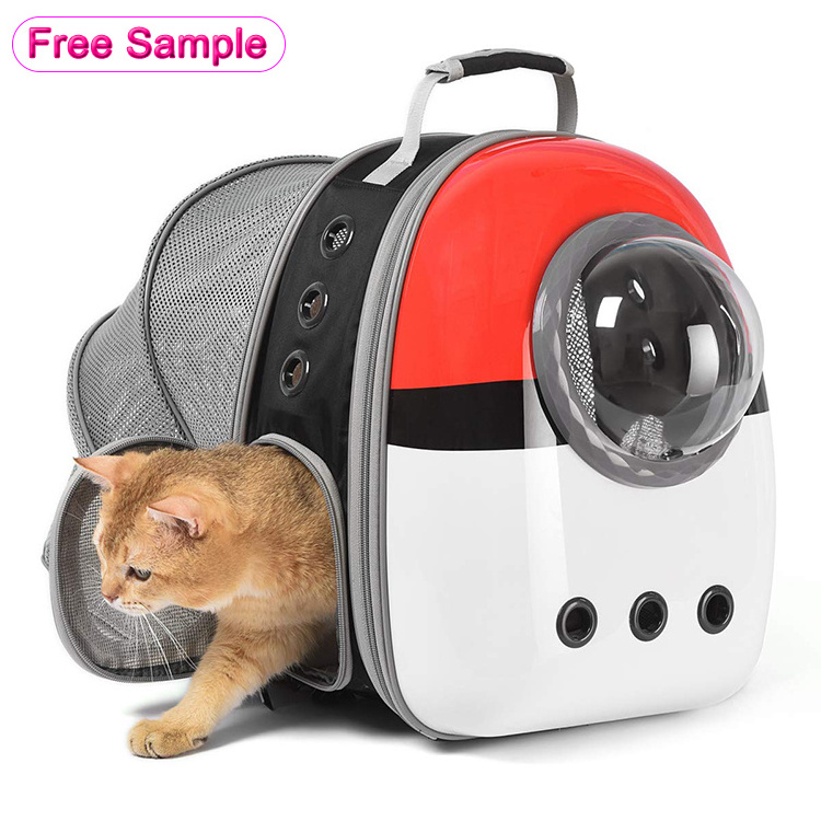 High Quality Transparent Space Capsule Cat Outdoor Shoulder Large Space Pet Carrier Bag Backpack