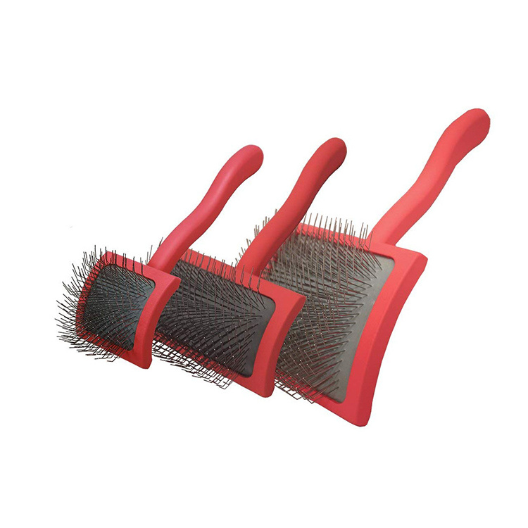 Needle Pin Rake Supplies OEM Deshedding Stainless Steel Pet Cat and Dog Comb Brush Grooming