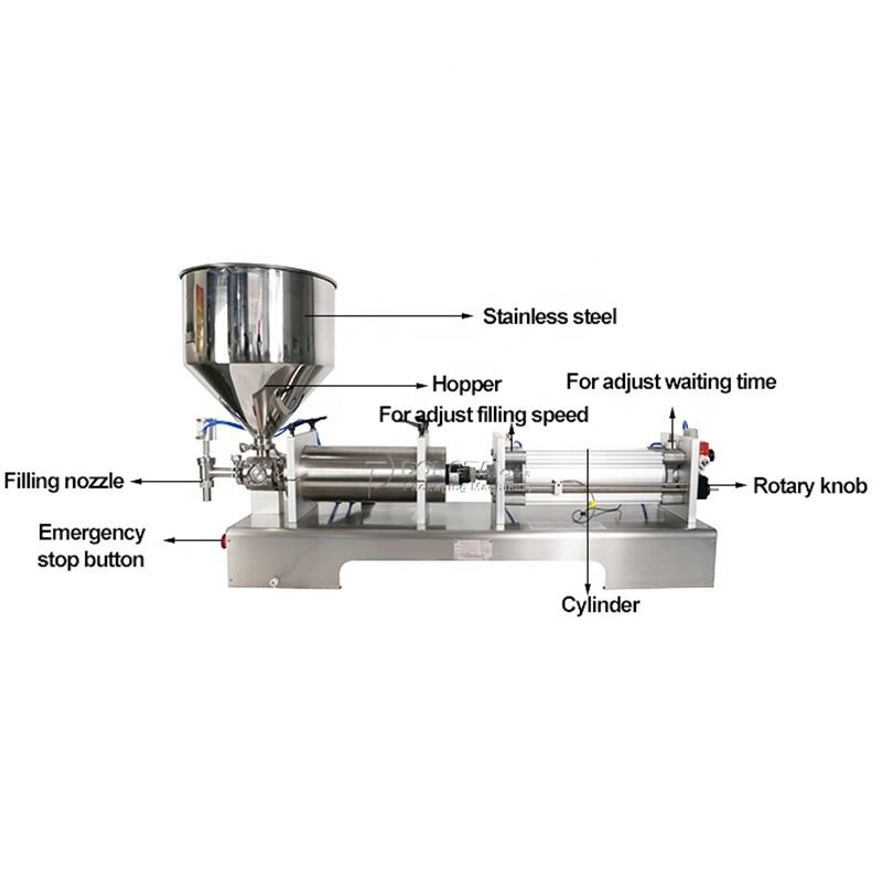 stainless steel automatic 5 litre Alcohol Shampoo Detergent viscous liquid filling machine